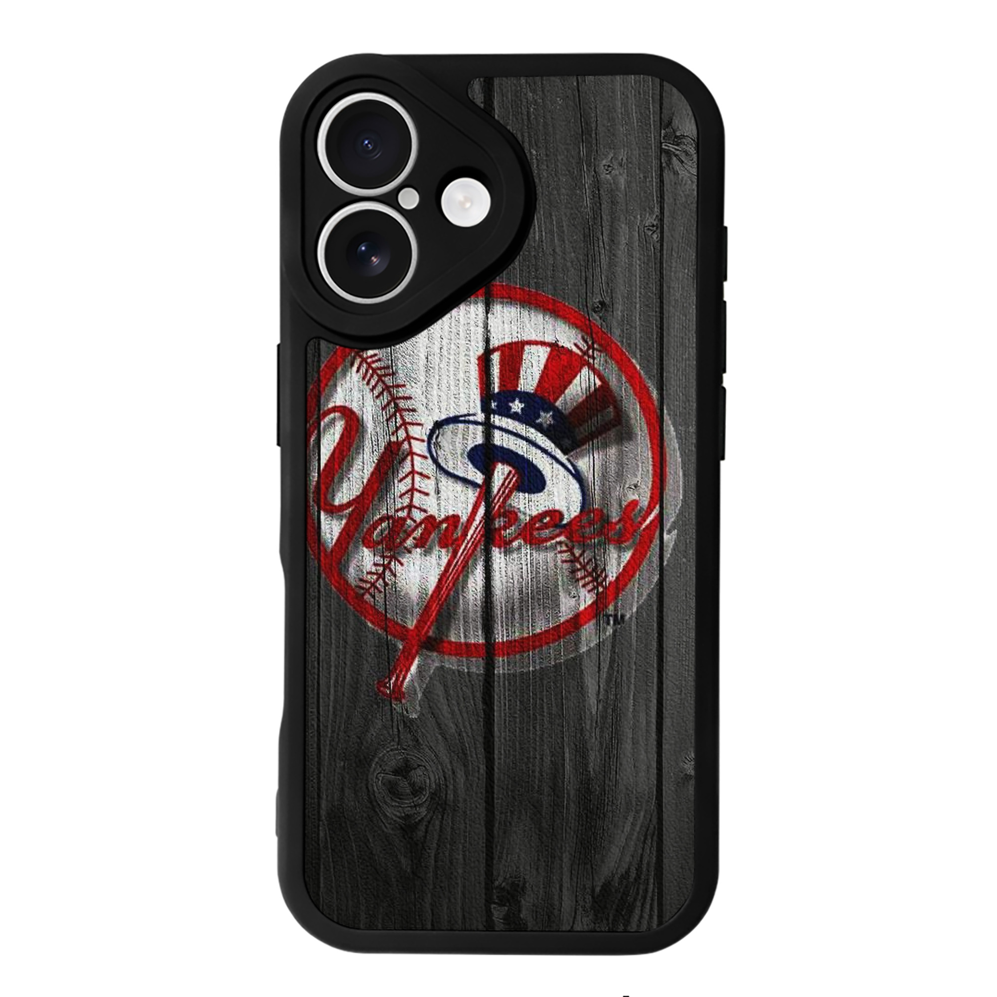 New York Yankees 131 IPhone 16 Silicone Leather Case – UV Print, Lambskin Texture – Perfect Fit, Wireless Charging Compatible, Scratch Resistant, Precise Cutouts – Stylish Protection For IPhone 16